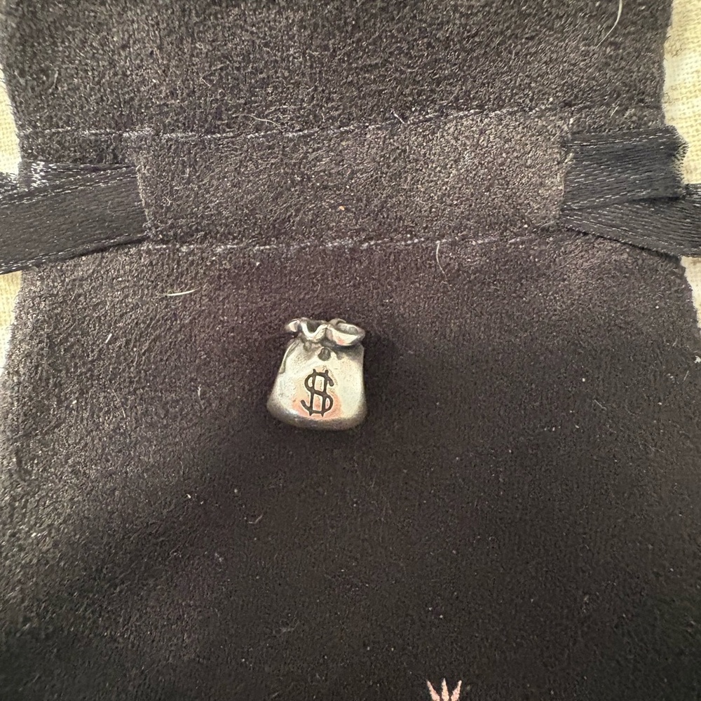 Pandora Sterling Silver Money bag bead Bead